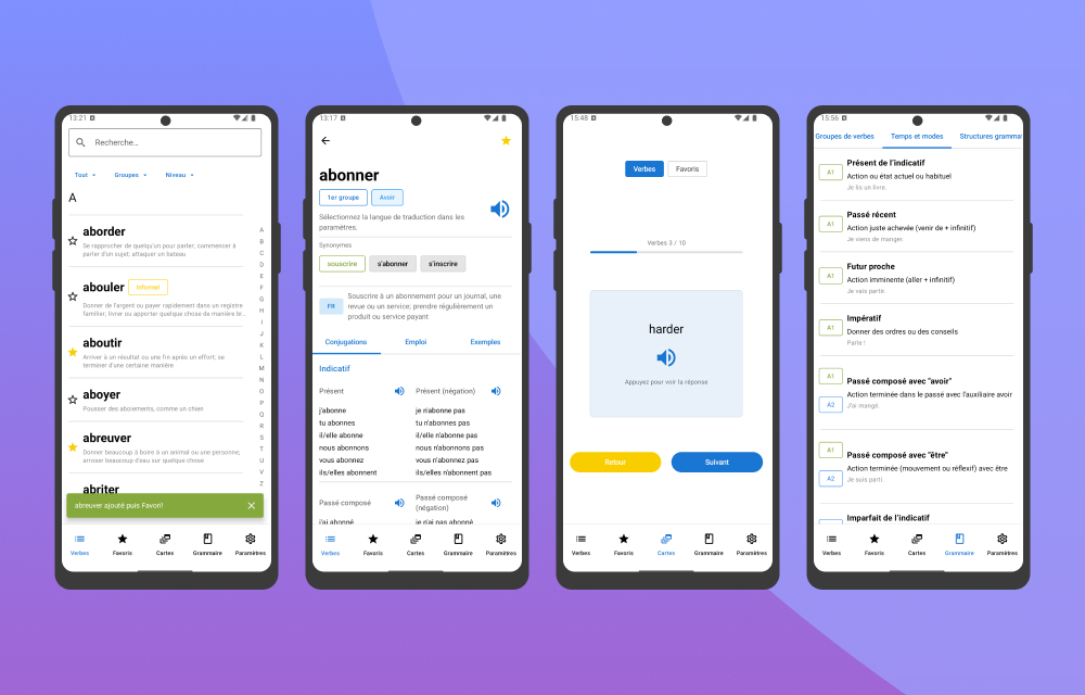 Android App — Verbes en Français